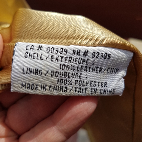 Nuage CGC collection leather blazer EUC - Picture 6 of 12